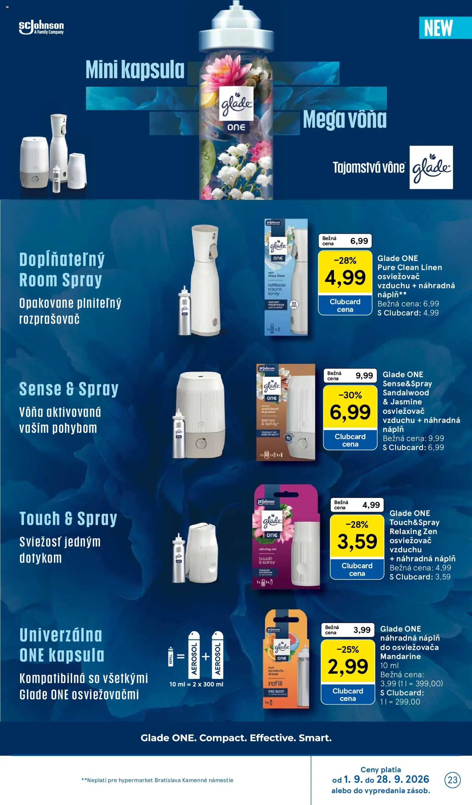 Nové Tesco akcie – leták je platný od 09.09.2026 | Strana: 23