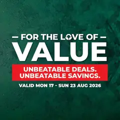 Food Lover's Market specials catalogue – valid from 17/08/2026