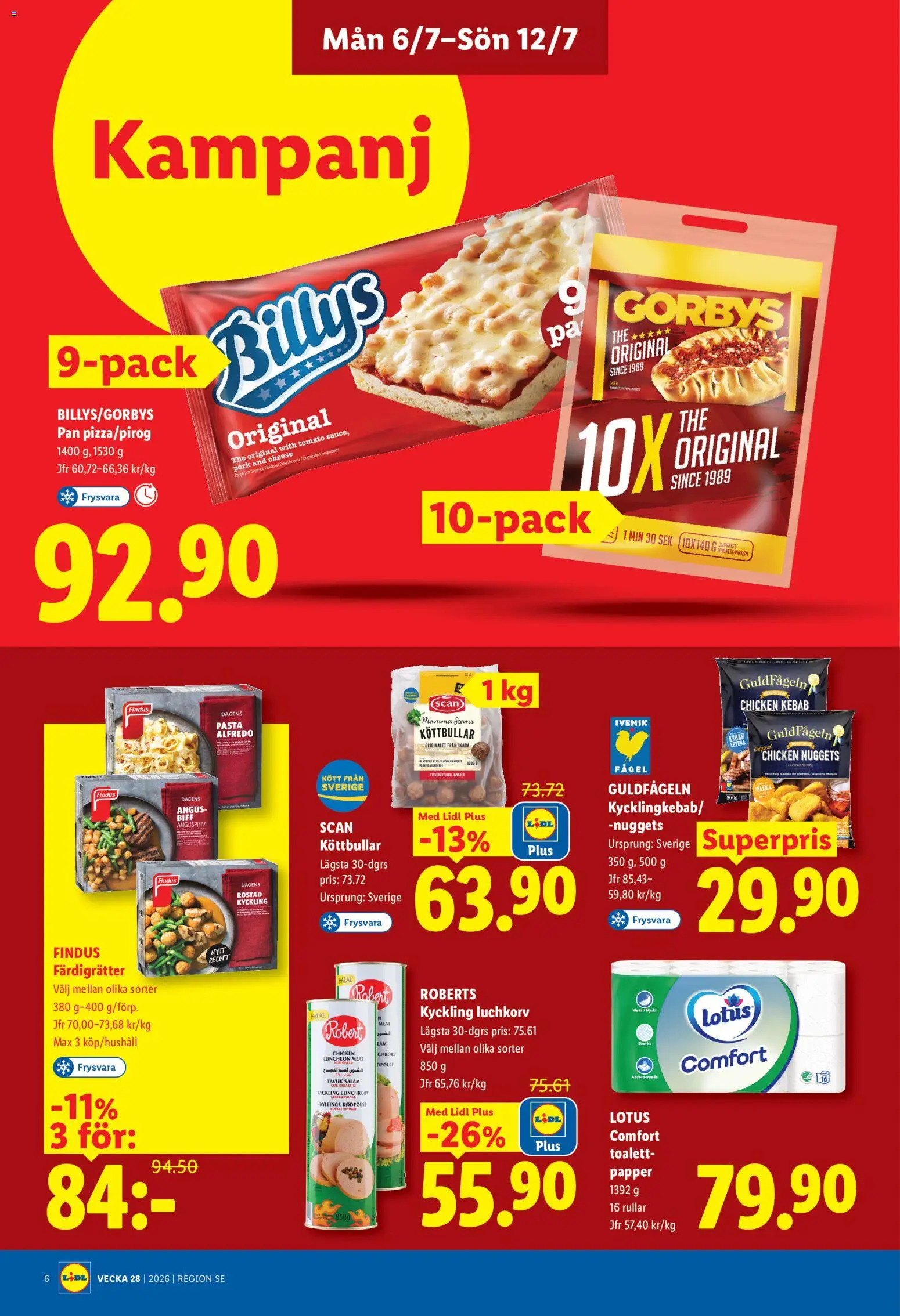 Lidl reklamblad aktuell från 06/07/2026 | Sida: 6