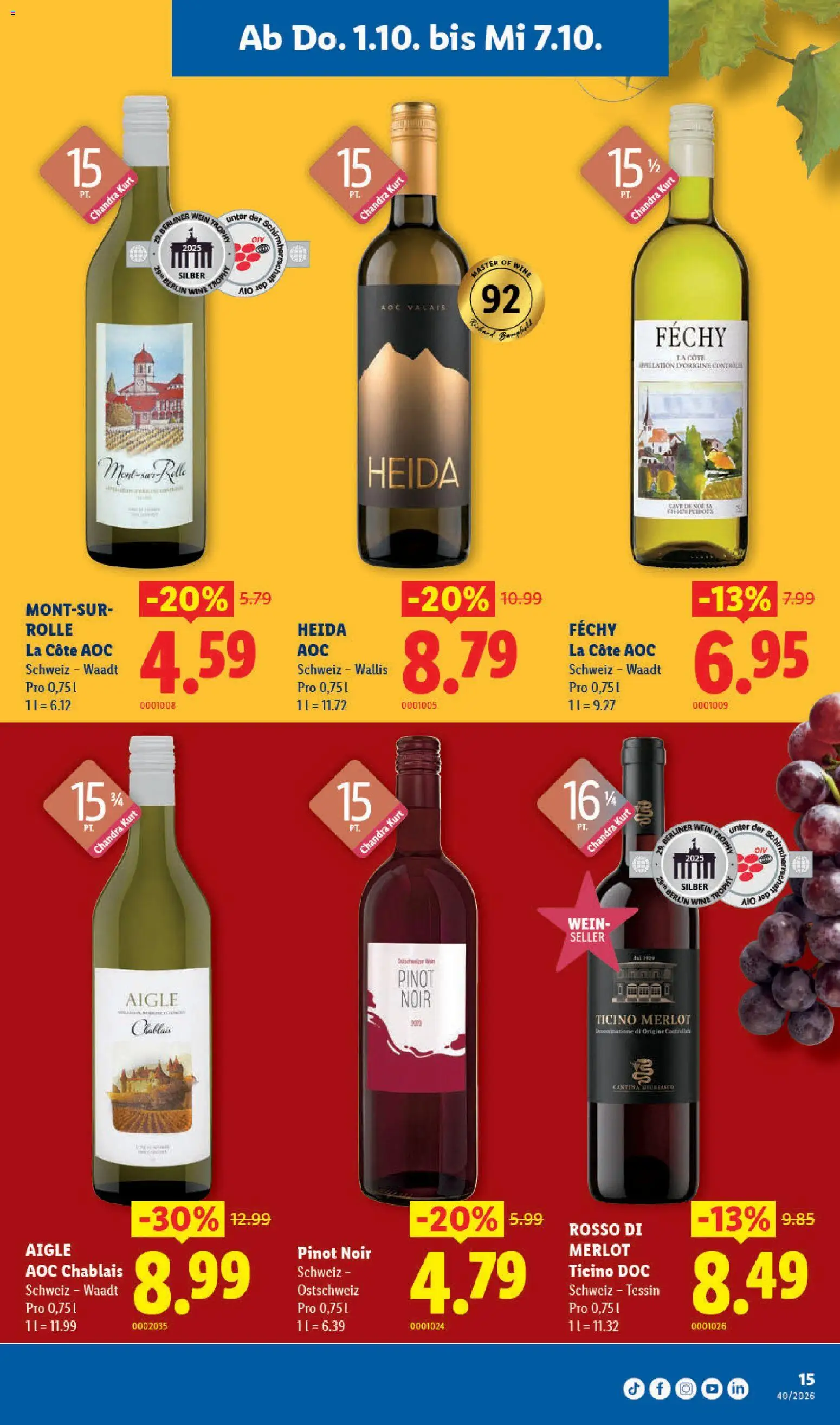 Lidl aktionen – gültig ab 01.10.2026 | Seite: 15