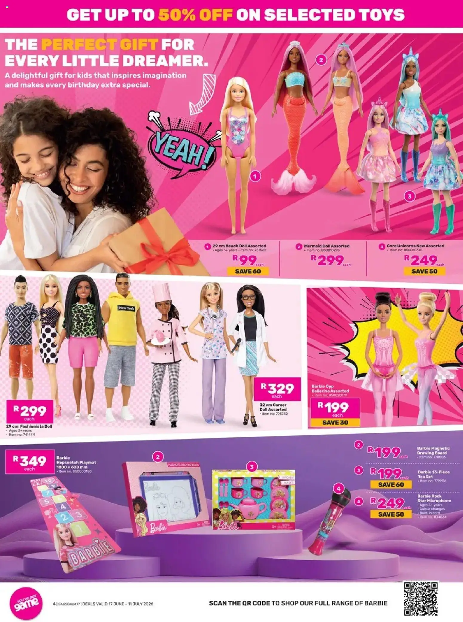 New Game catalogue – valid from 17.06.2026 | Page: 4 | Products: Microphone, Toys, Tea