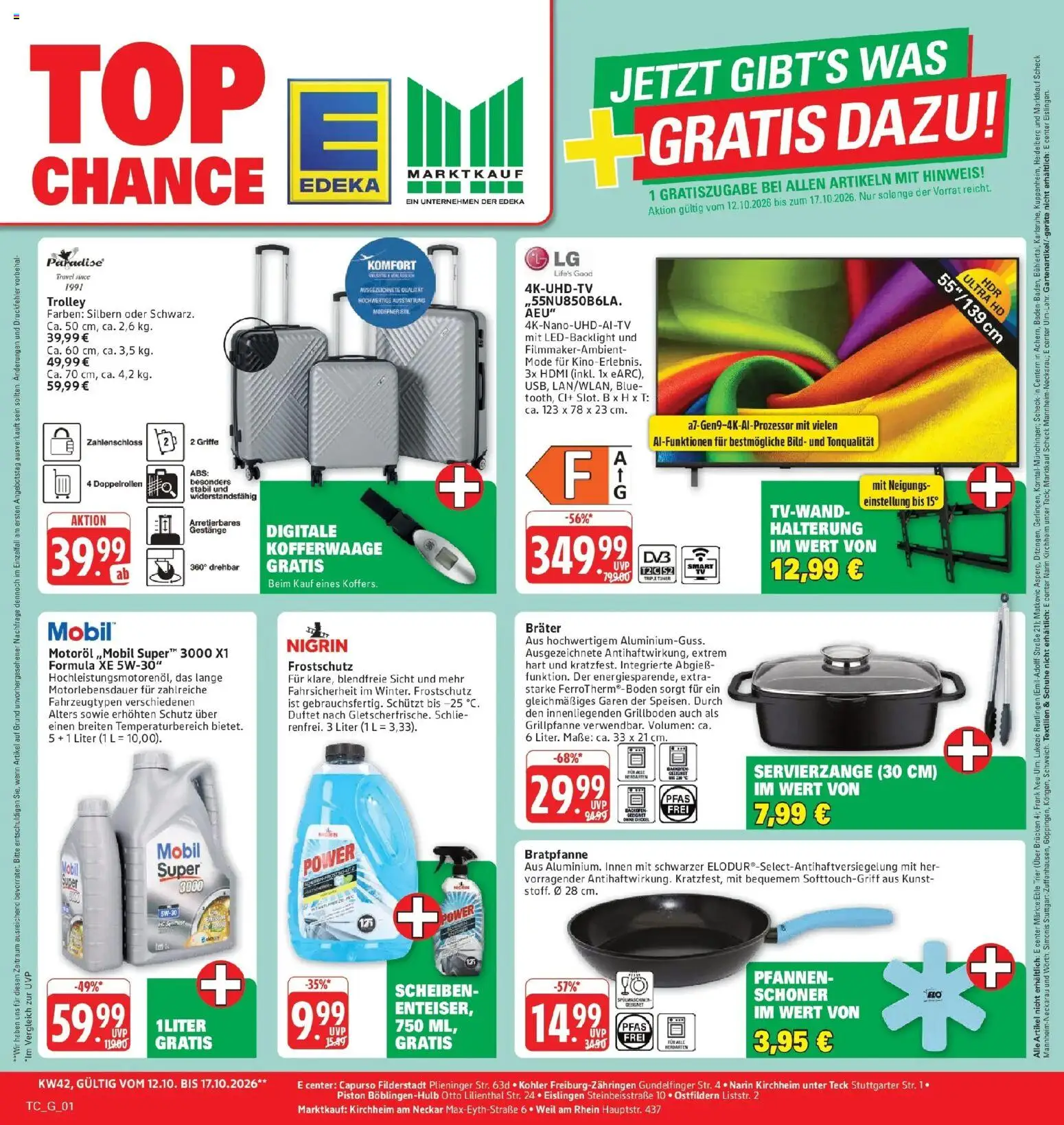 Edeka Prospekt Eislingen (ab 12.10.2026) » Angebote Online | Seite: 33
