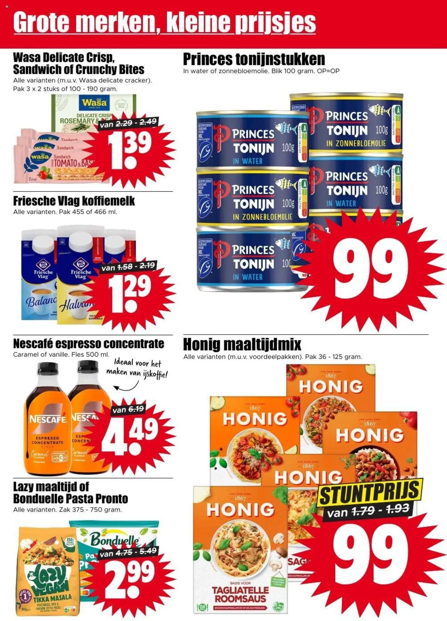 {H1} | Pagina: 14 | Producten: Pasta, Fles, Festék, Nescafe