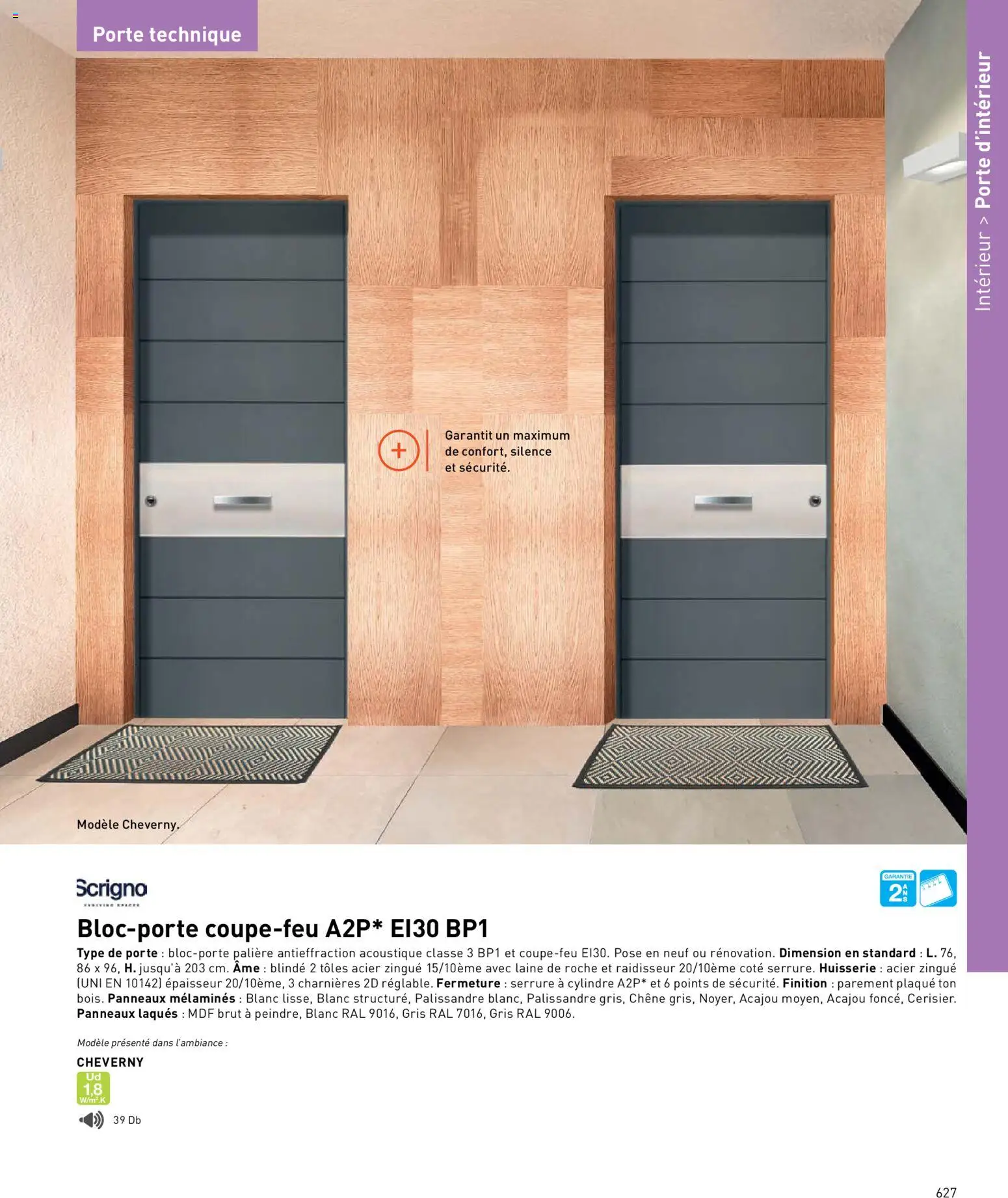 {H1} | Page: 627 | Produits: Porte