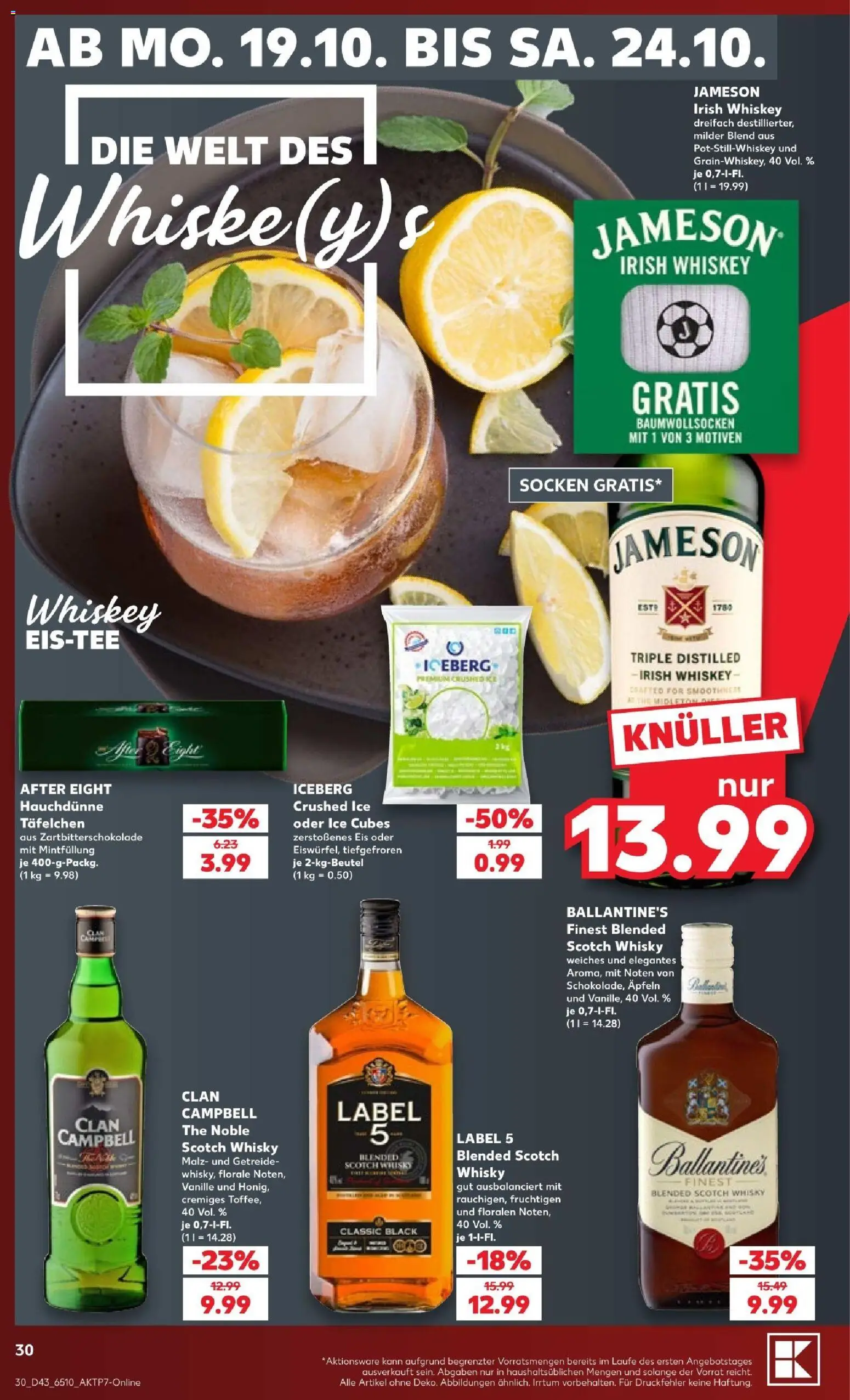 Kaufland Prospekt Köln – gültig ab 18.10.2026 | Seite: 30 | Produkte: Konig pilsener, Weißwein, Weißwein trocken, Aperol