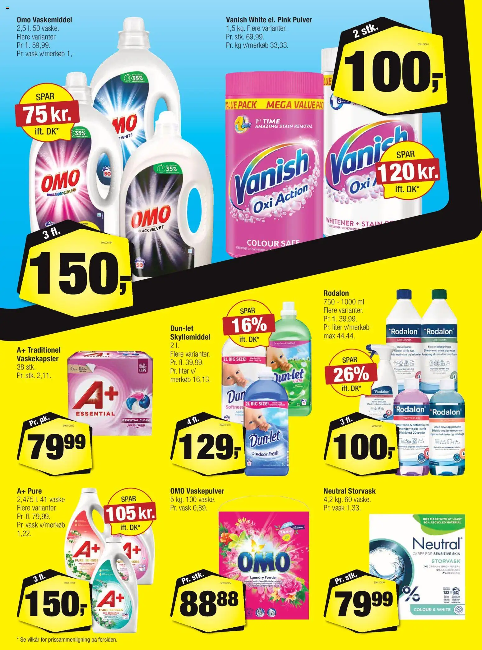 Calle tilbudsavis – gyldig fra 03.06.2026 | Side: 30 | Produkter: Parfume, Vaskepulver, Skyllemiddel