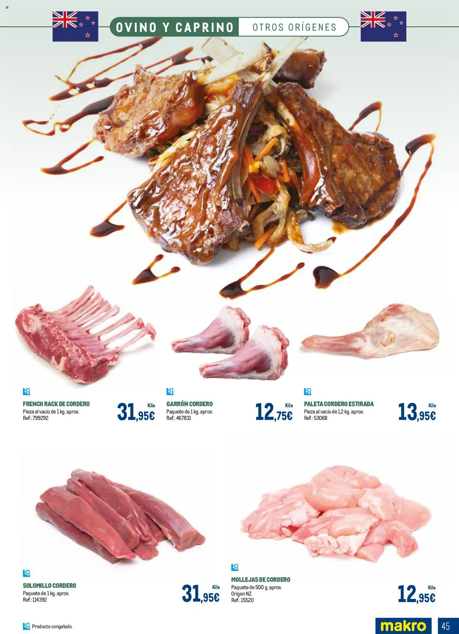 Makro Expertos en carnes │ válido desde el 07/09/2026 | Página: 45 | Productos: Cordero