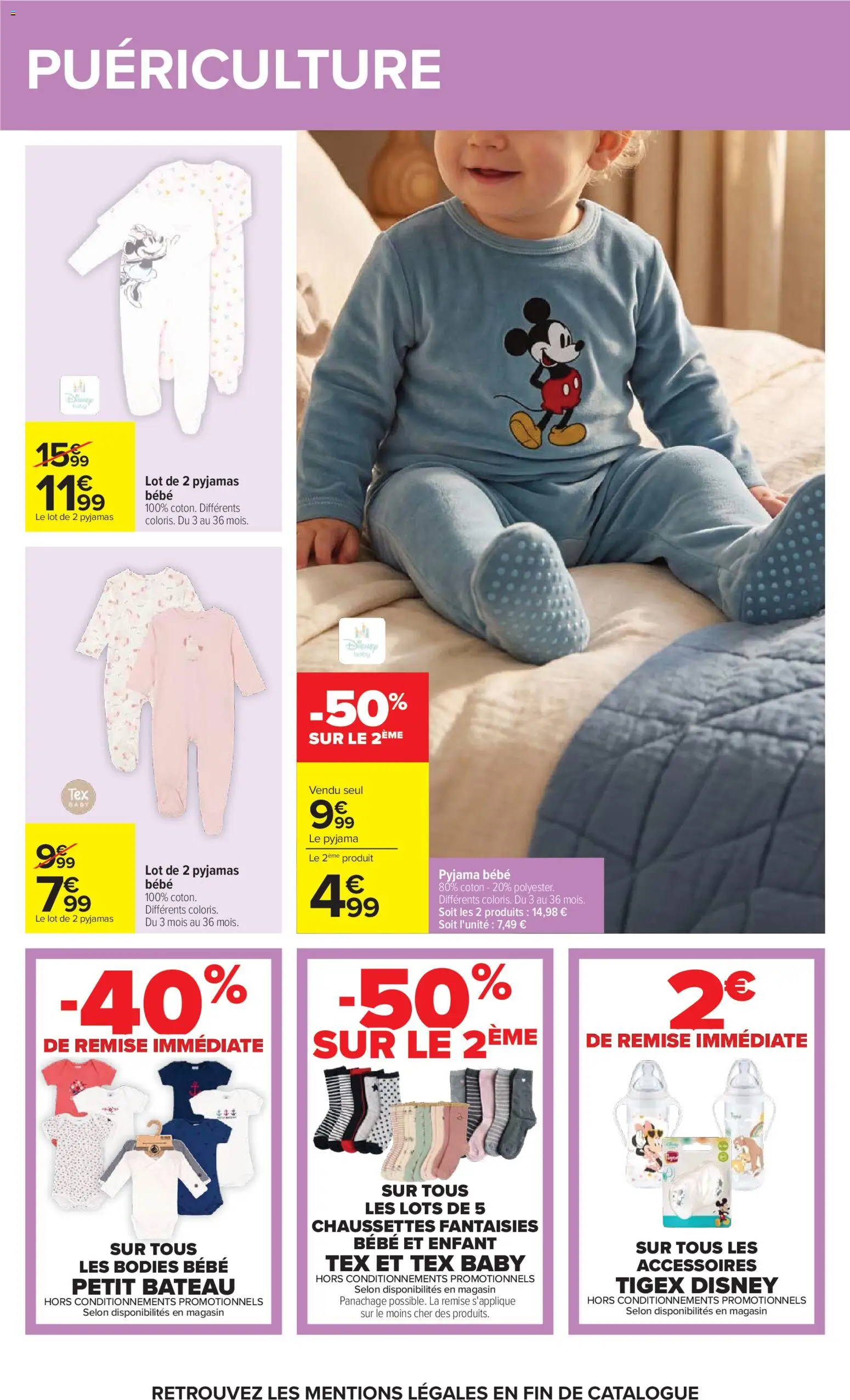 {H1} | Page: 58 | Produits: Pyjama bébé, Chaussettes, Pyjamas, Pyjama
