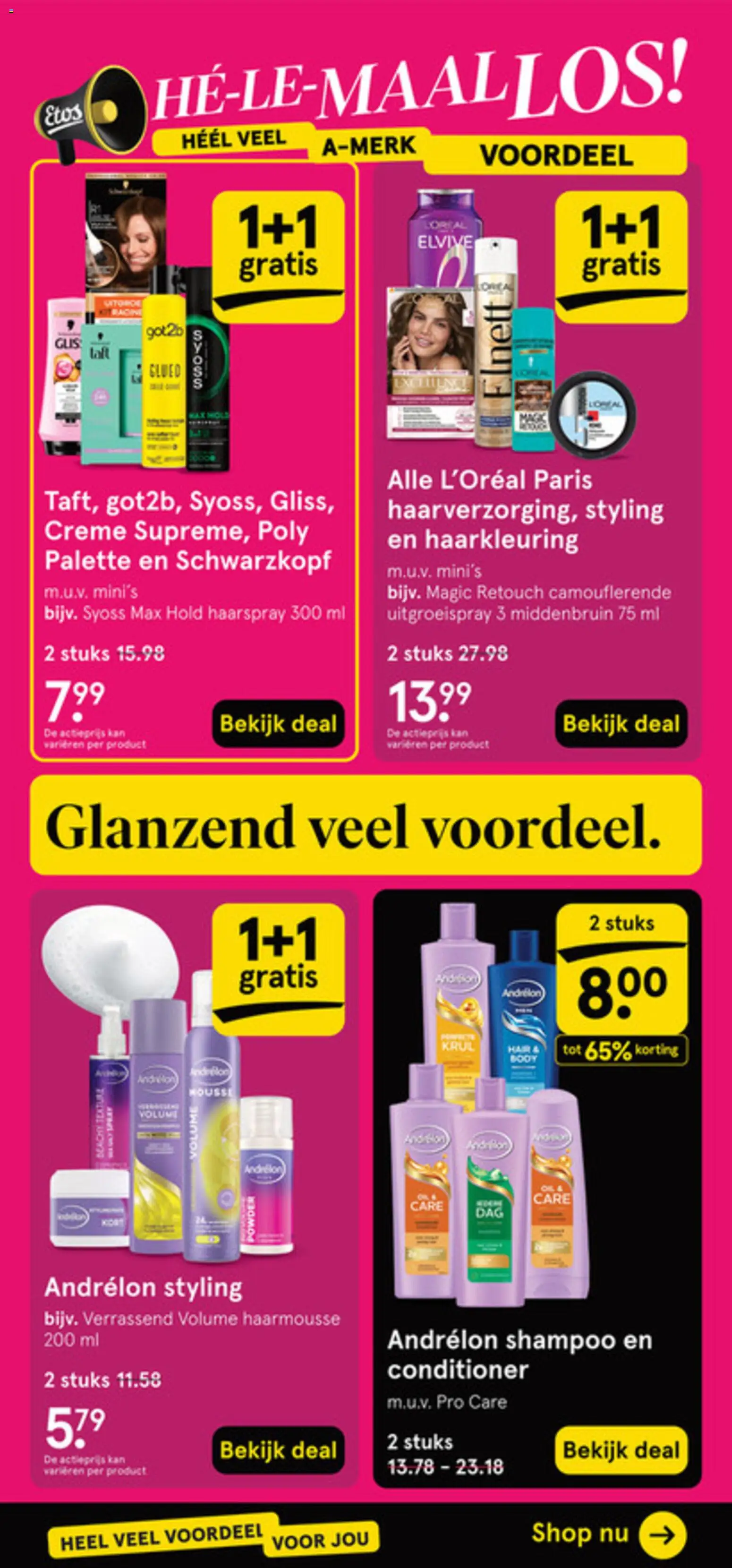 {H1} | Pagina: 12 | Producten: Kan, Conditioner, Haarspray, Crème