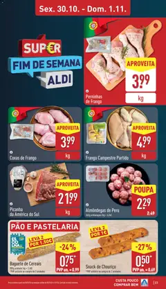Pré-visualização Snack de Chouriço, Snack de Chouriço válido de 26/10/2026 | Página: 23 | Produtos: Peru, Pão, Cereais, Pão e pastelaria