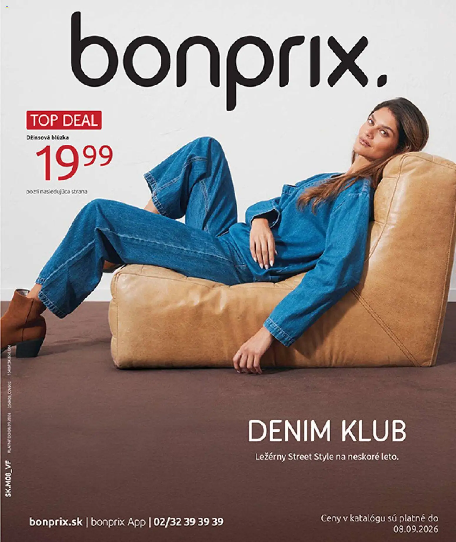 Nové Bonprix akcie – leták je platný od 10.08.2026 | Strana: 1 | Produkty: Blúzka