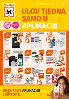 Müller Katalog - Pregled kataloga iz trgovine Müller, vrijedi od 20.07.2026