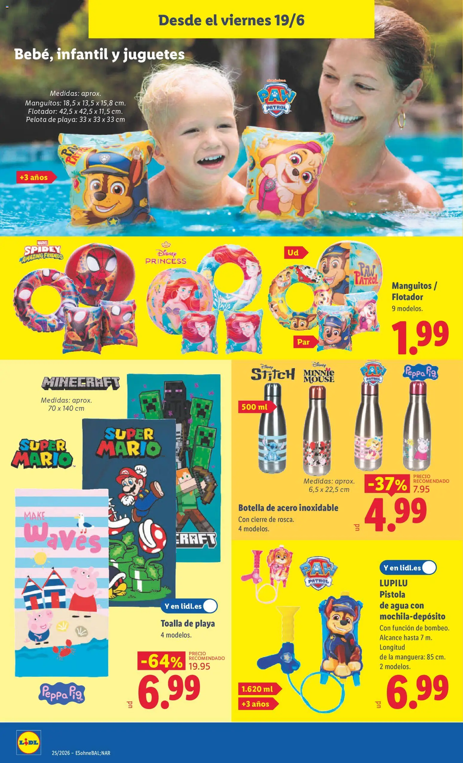 Lidl folleto de bazar │ válido desde el 15.06.2026 | Página: 26 | Productos: Manguera, Mouse, Juguetes, Pellets résineux