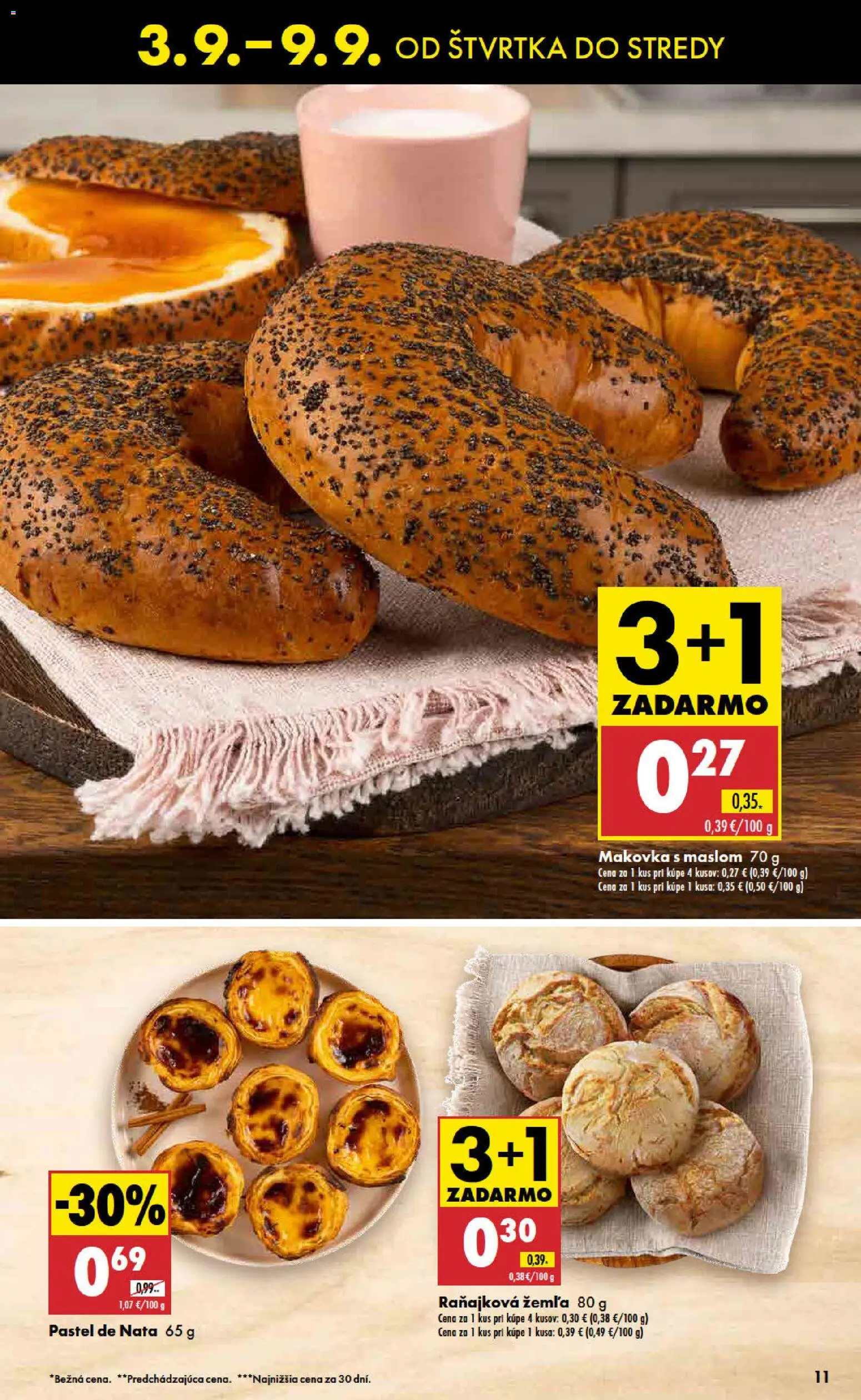 Nové Biedronka akcie – leták je platný od 03.09.2026 | Strana: 11 | Produkty: Makovka