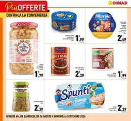 Anteprima del volantino Conad volantino Più Offerte Campania valido a partire dal 26/08/2026