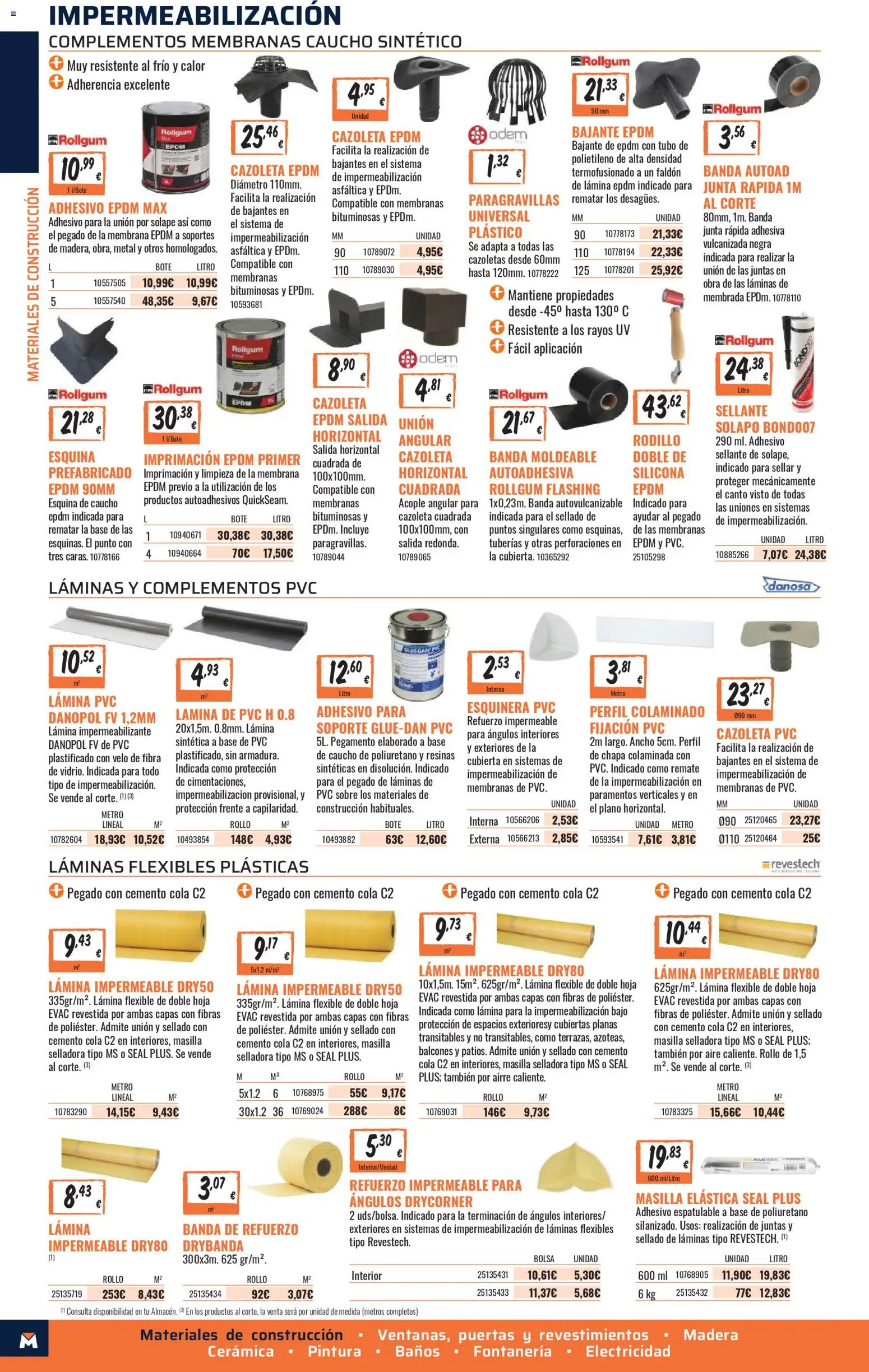 Obramat - Reformas Otono Imprenta Almacenes 10 Valladolid 2026 │ válido desde el 09/10/2026 | Página: 12 | Productos: Bolsa, Cemento, Puertas