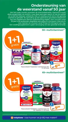 Trekpleister folder - Voorbeeld van een folder van Trekpleister, geldig van 14-07-2026 | Pagina: 60 | Producten: Kan, Centrum, Vitamine D