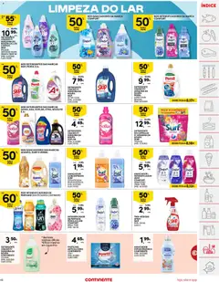 Pré-visualização Continente folheto válido de 08/09/2026 | Página: 43 | Produtos: Agua, Anticalcário, Detergente, Persil