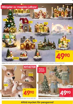 Dekoration Mouse family, Dekoration Mouse family i två olika designer. H: 15 cm. - Förhandsvisning av reklamblad från butik Rusta aktuell från 12/10/2026 | Sida: 9