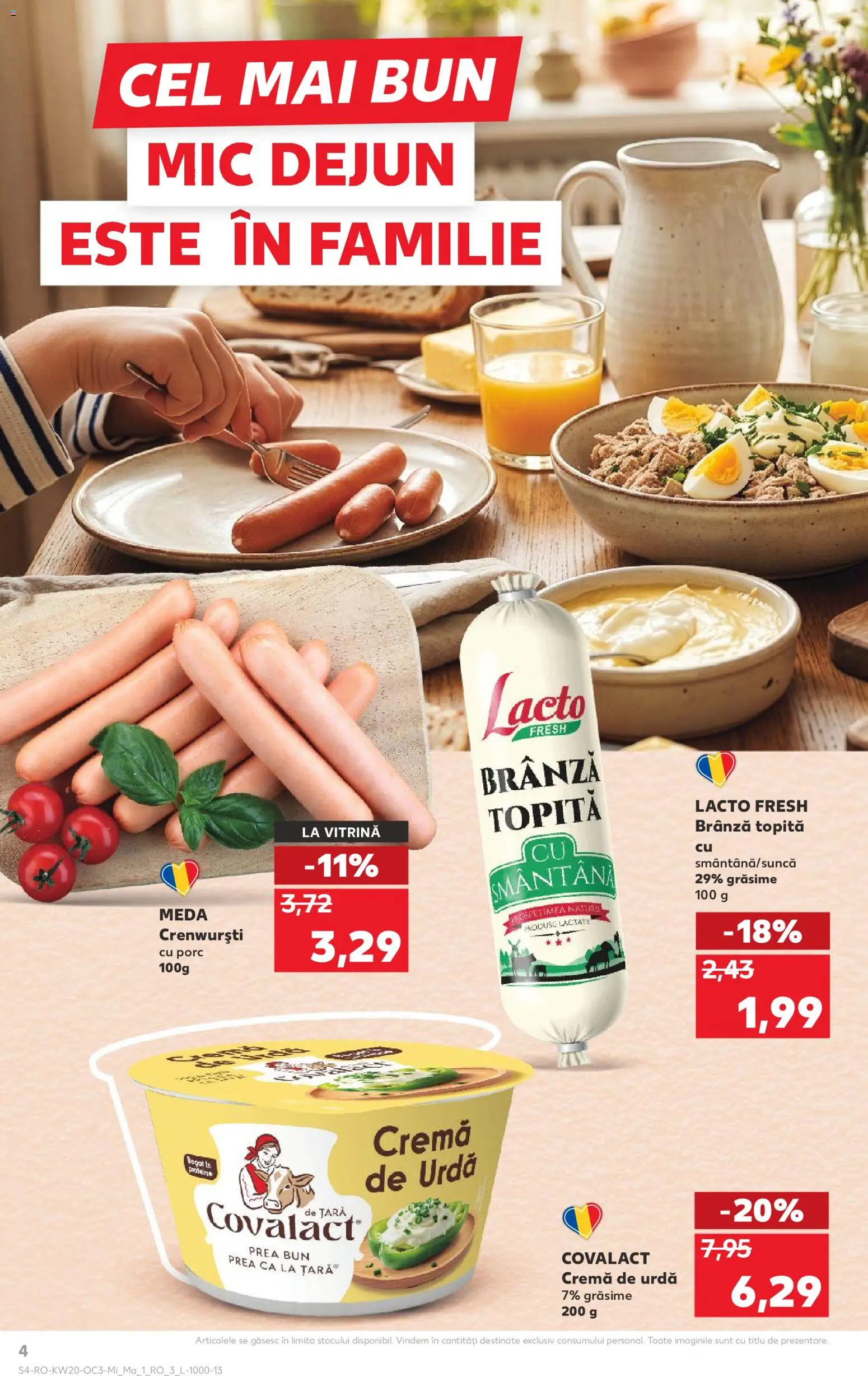 Kaufland RO akciós ujság - amely érvényes a következő dátumtól: 13.05.2026 | Oldal: 4