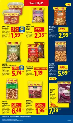 LIDL - Prévisualisation de ALESTO Mélange de fruits secs, Mixed dried fruits valide à partir de 14.05.2026 | Page: 19
