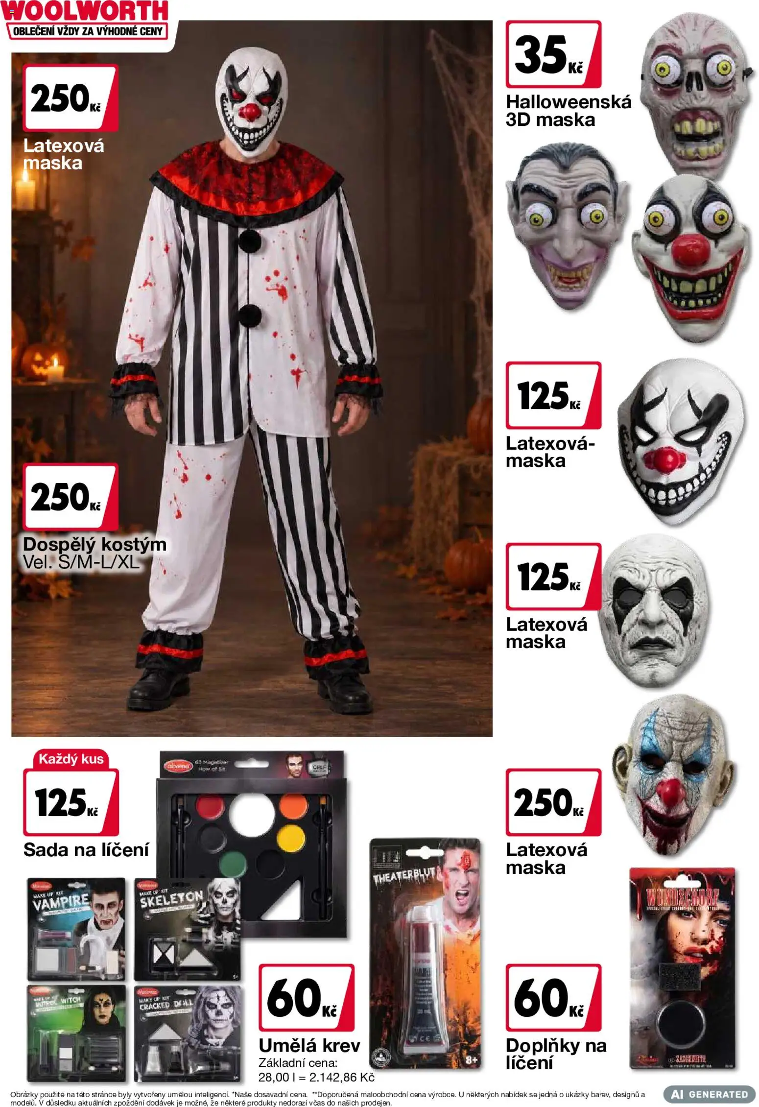 Nové Woolworth akcie – leták je platný od 02.10.2026 | Strana: 21 | Produkty: Make up, Maska