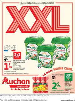 Auchan Promos XXL supers - Voorbeeld van een folder van Auchan, geldig van 21/07/2026
