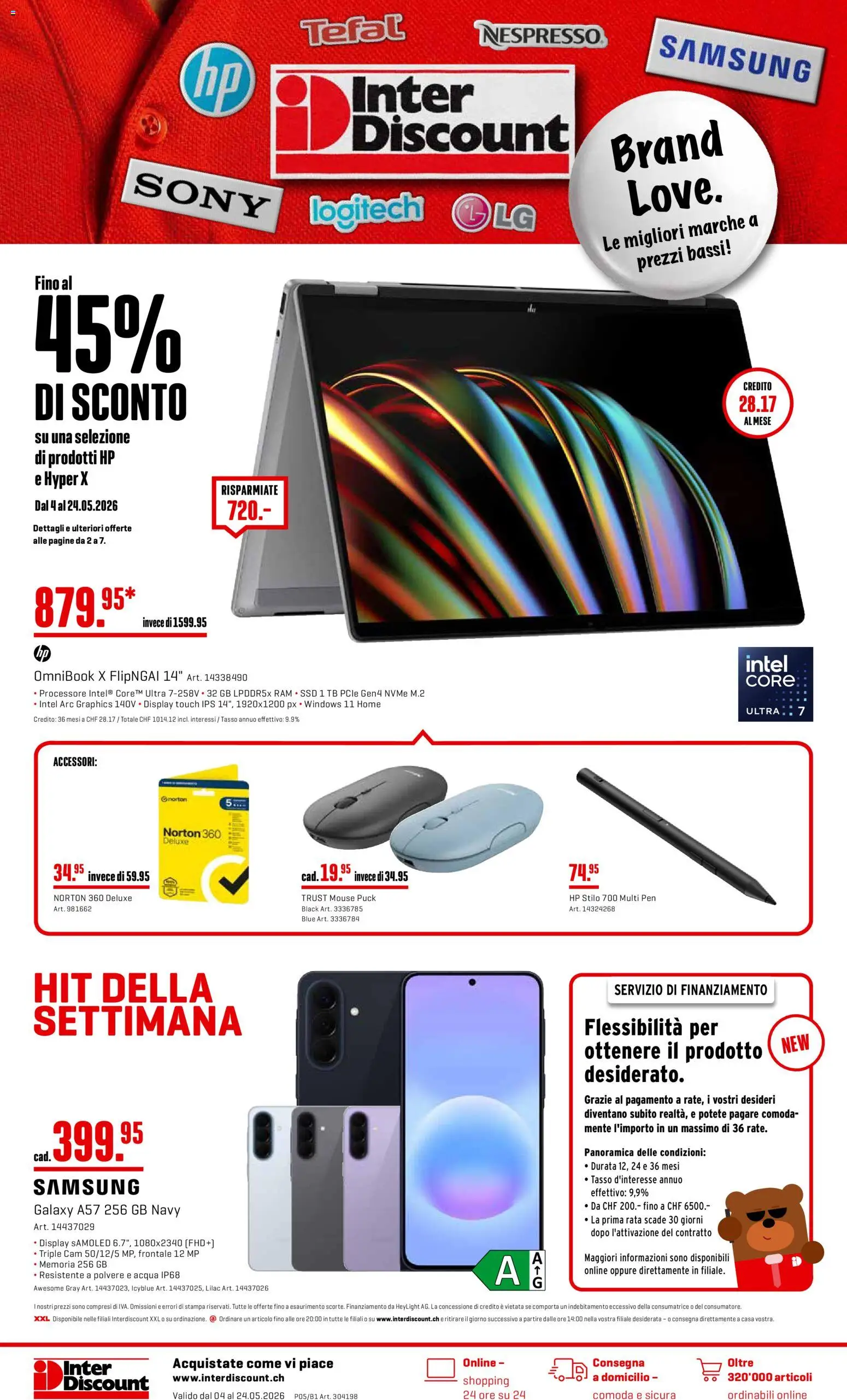 Interdiscount aktionen IT – gültig ab 04.05.2026 | Seite: 1