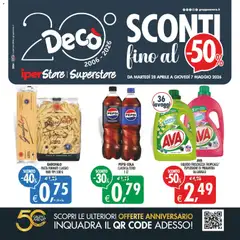 Anteprima del volantino Decò volantino Maxistore, Supermercati Lipari valido a partire dal 28.04.2026