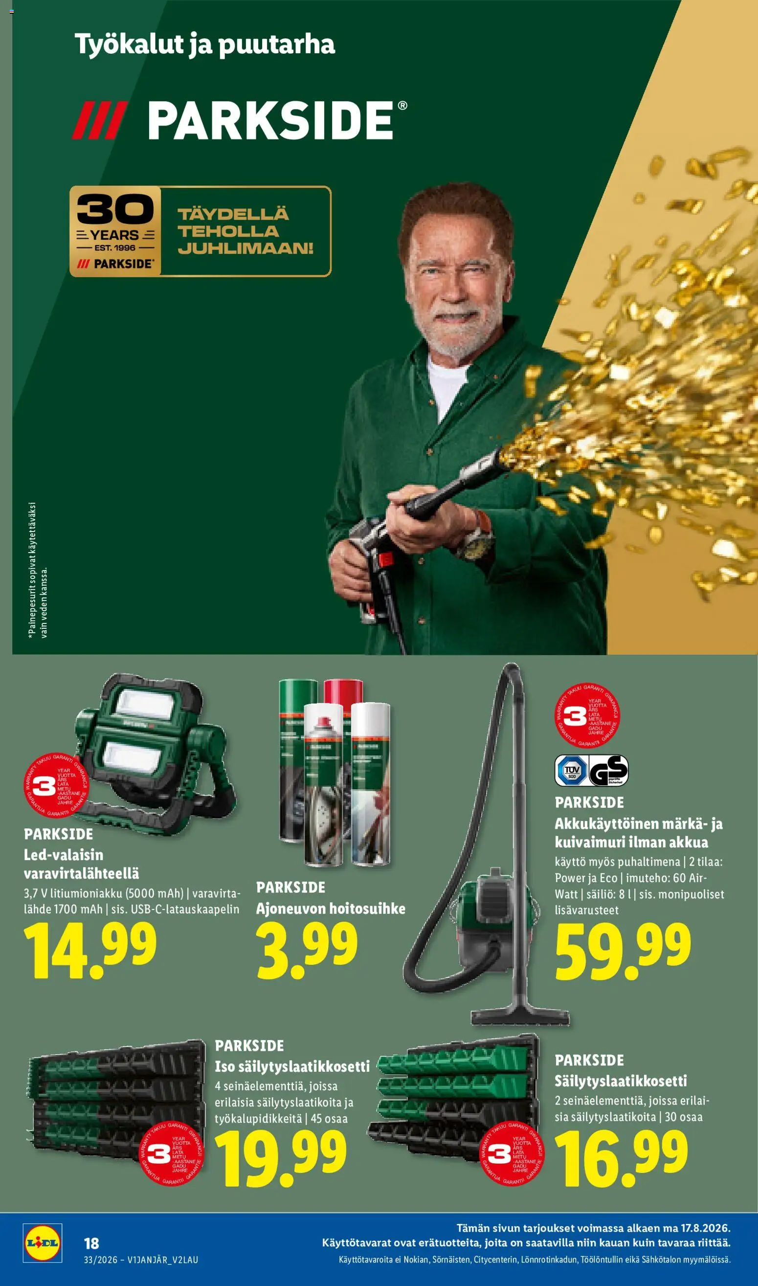 Lidl tarjoukset - Rovaniemi – voimassa 17/08/2026 alkaen | Sivu: 6 | Tuotteet: Varavirtalähde