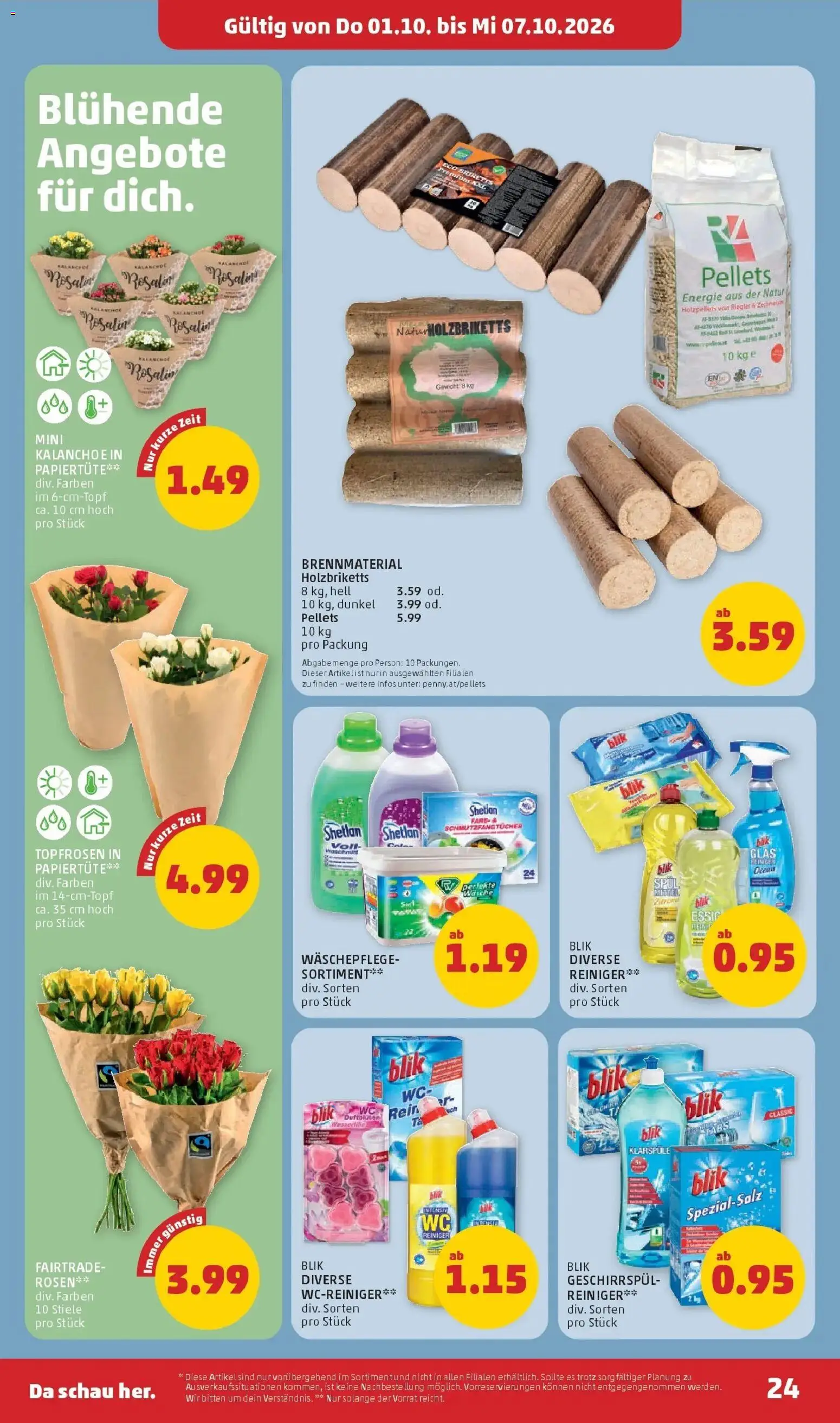 Penny Markt Die ganze Woche sparen ab (01.10.2026) - Angebote, Prospekt | Seite: 24 | Produkte: Gewicht