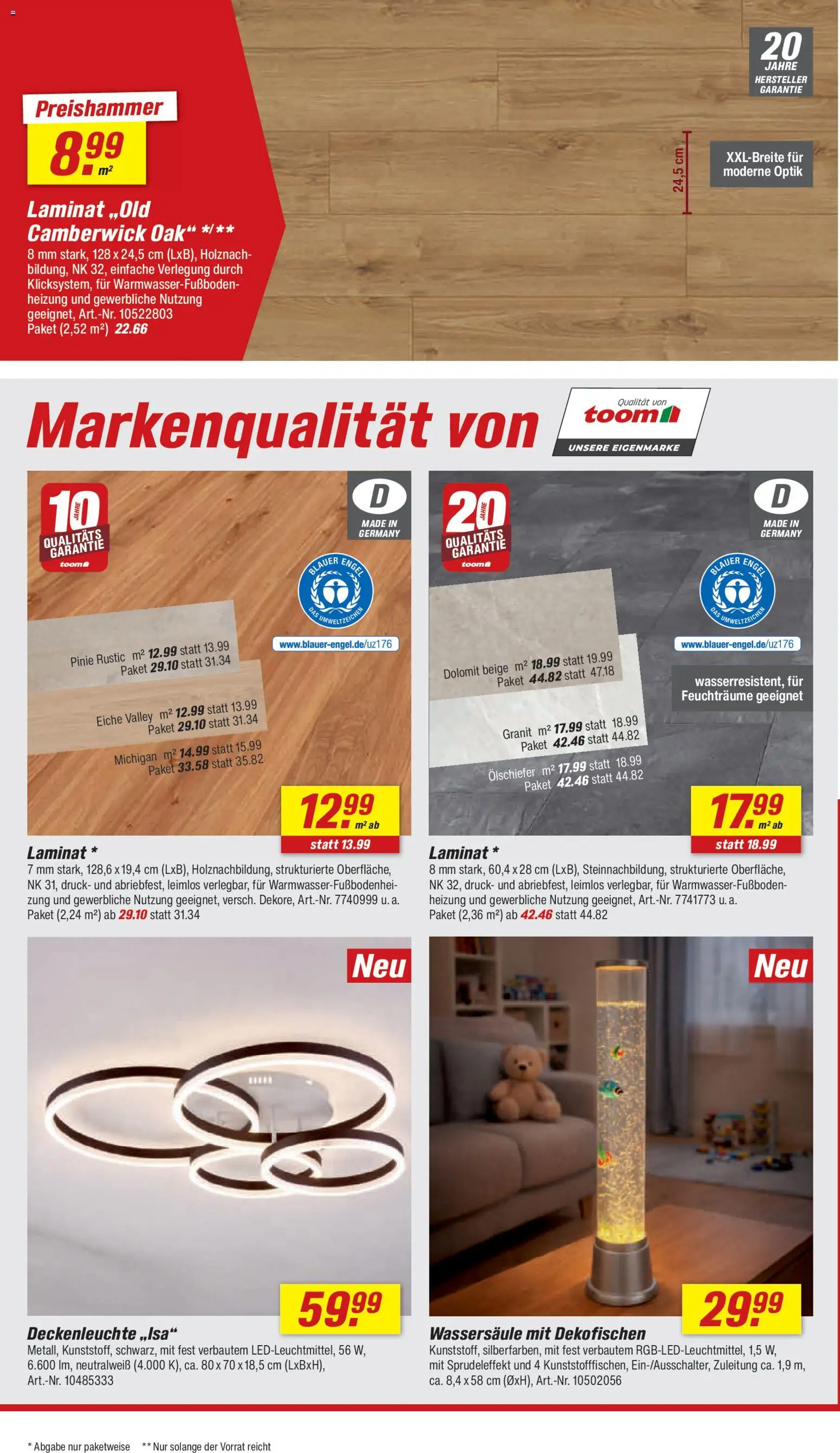 Toom Baumarkt Prospekt 	 – gültig ab 16.05.2026 | Seite: 24