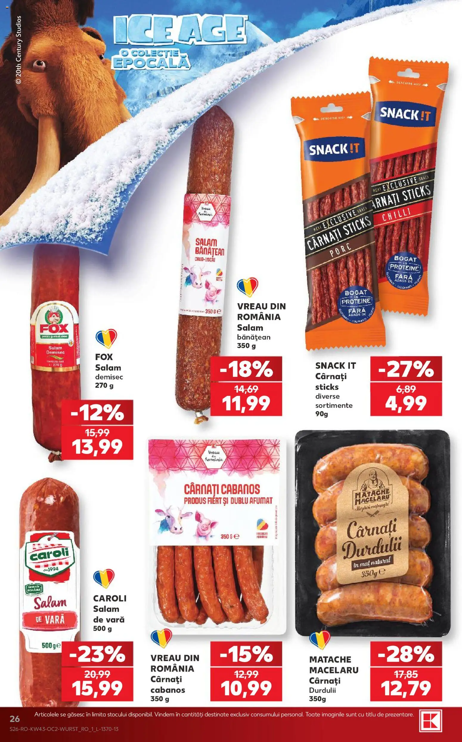 Noul catalog Kaufland – valabil de la 21.10.2026 | Pagină: 26