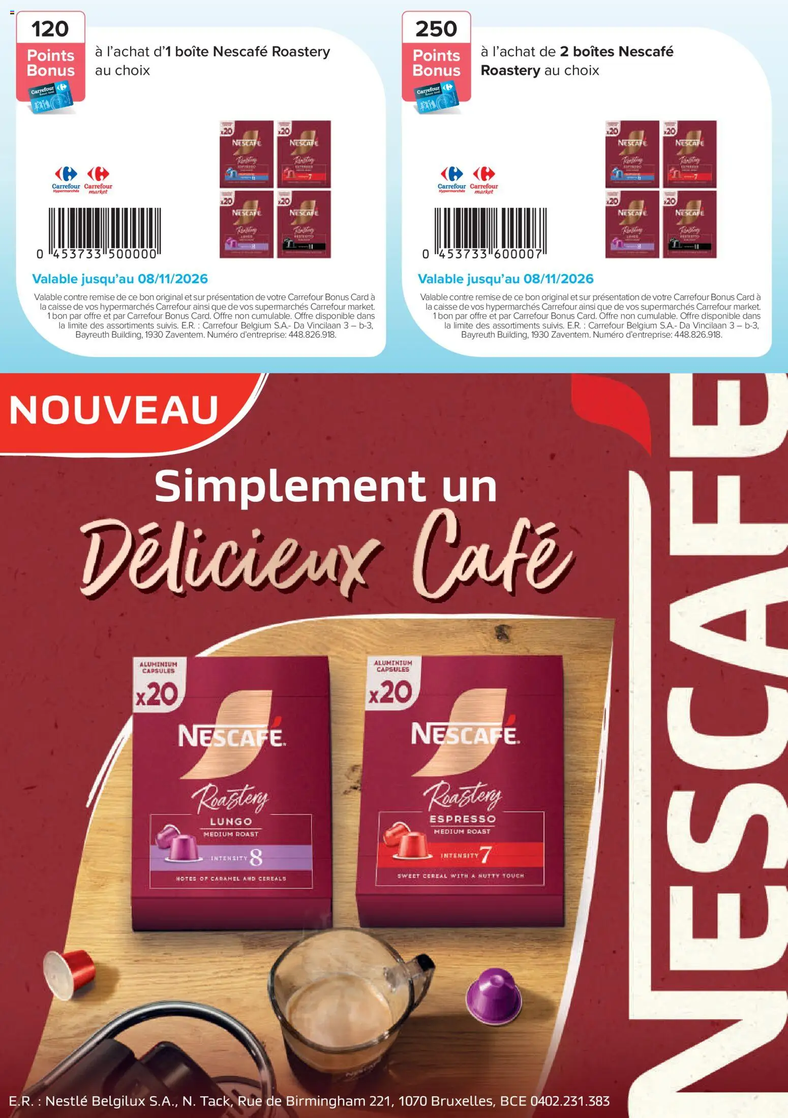 {H1} | Pagina: 3 | Producten: Capsules, La, Nescafe