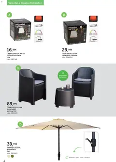 Pré-visualização Agriloja folheto válido de 30/04/2026 | Página: 4 | Produtos: Chapéu, Candeeiro, Candeeiro de pé, Mesa