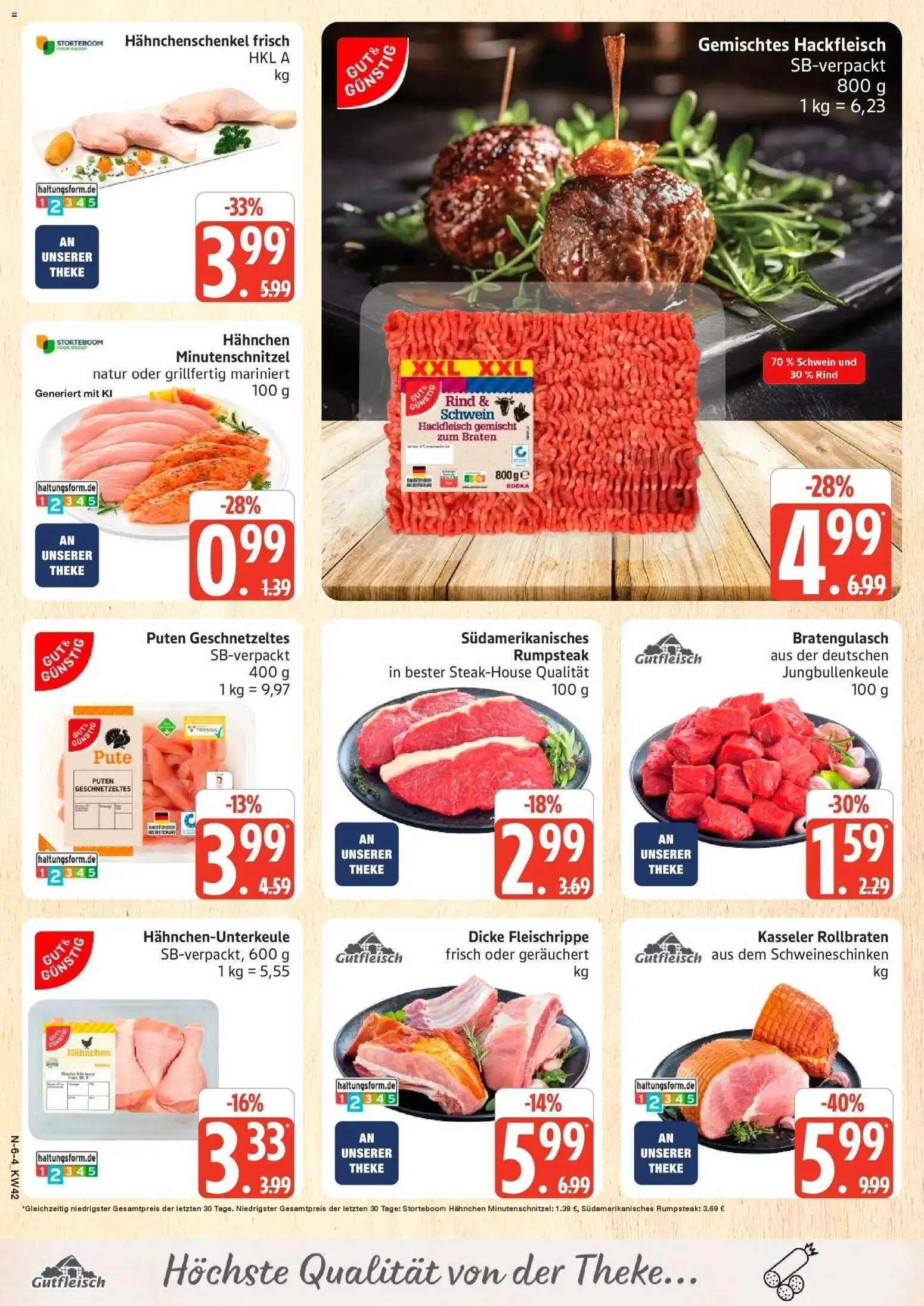 Marktkauf Prospekt Neuenkirchen (ab 12.10.2026) » Angebote online | Seite: 6 | Produkte: Rumpsteak, Pute, Hahnchen, Theke