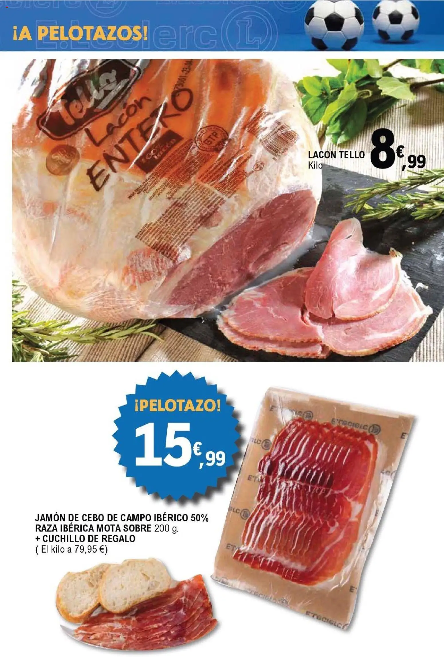 E.Leclerc Pamplona │ válido desde el 01.06.2026 | Página: 19 | Productos: Jamón