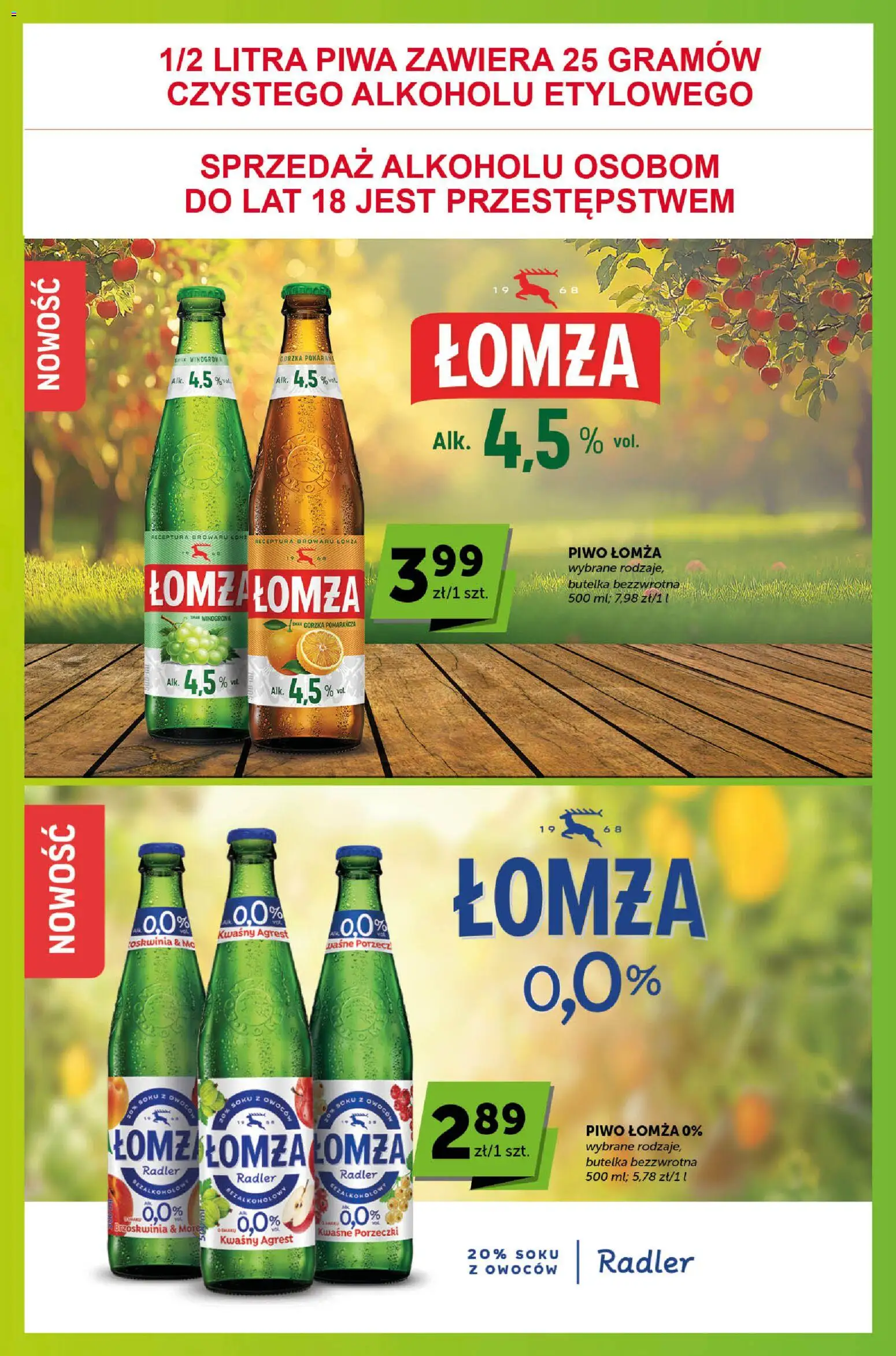 Euro Sklep gazetka - Sprawdź, co więcej od 30.06.2026 | Strona: 21 | Produkty: Brzoskwinia, Winogrona, Agrest, Piwo