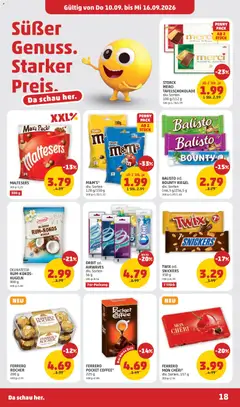 Penny Markt Flugblatt ab 10.09.2026 gültig | Seite: 18 | Produkte: Snickers