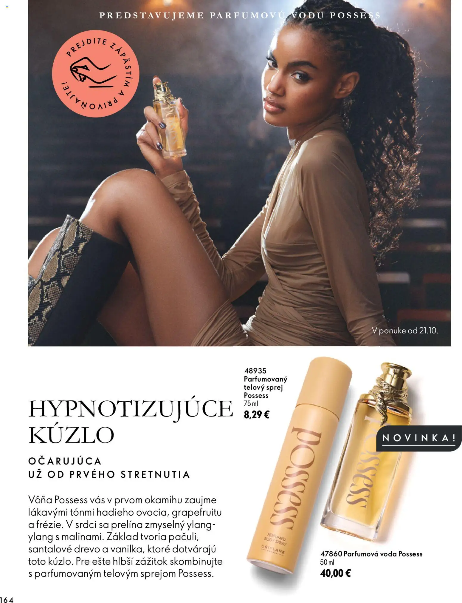 Nové Oriflame akcie – leták je platný od 30.09.2026 | Strana: 164 | Produkty: Voda