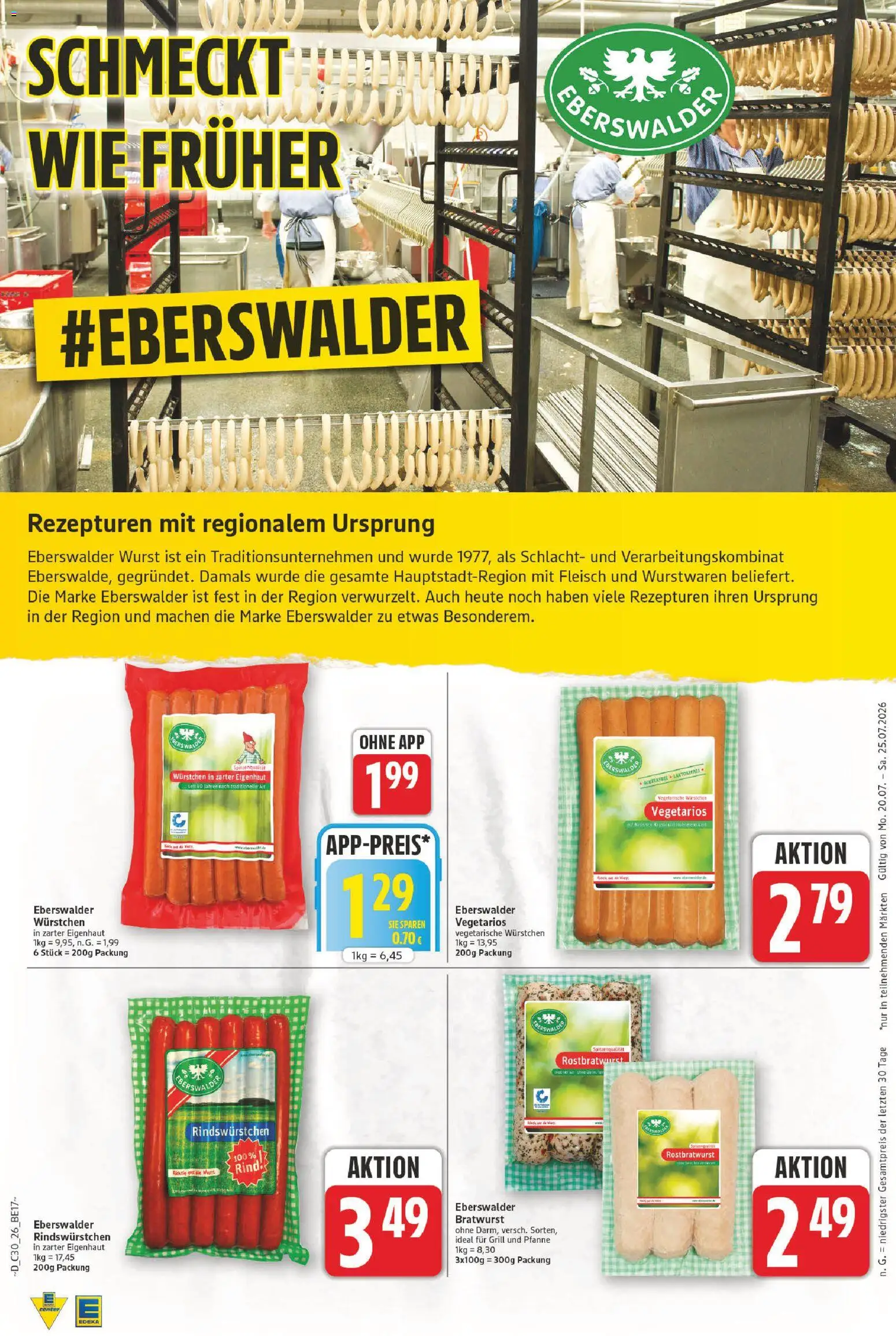 E center Prospekt – gültig ab 20.07.2026 | Seite: 28 | Produkte: Grill, Bratwurst, Wurst, Fleisch