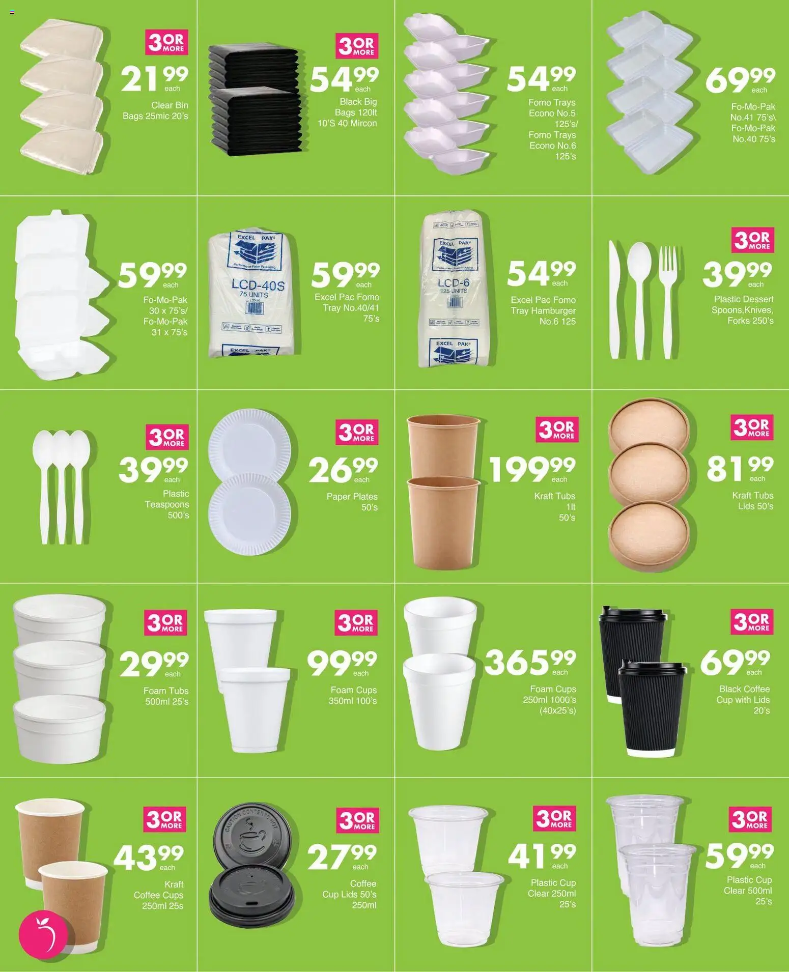 New Save catalogue – valid from 17/08/2026 | Page: 23 | Products: Coffee, Paper, Paper plates, Coffee cups