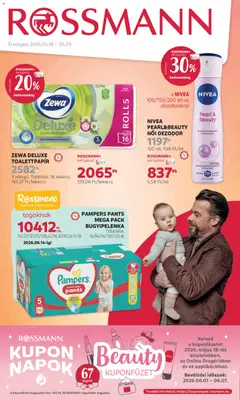 Rossmann akciós újság - amely érvényes a következő dátumtól: 18.05.2026