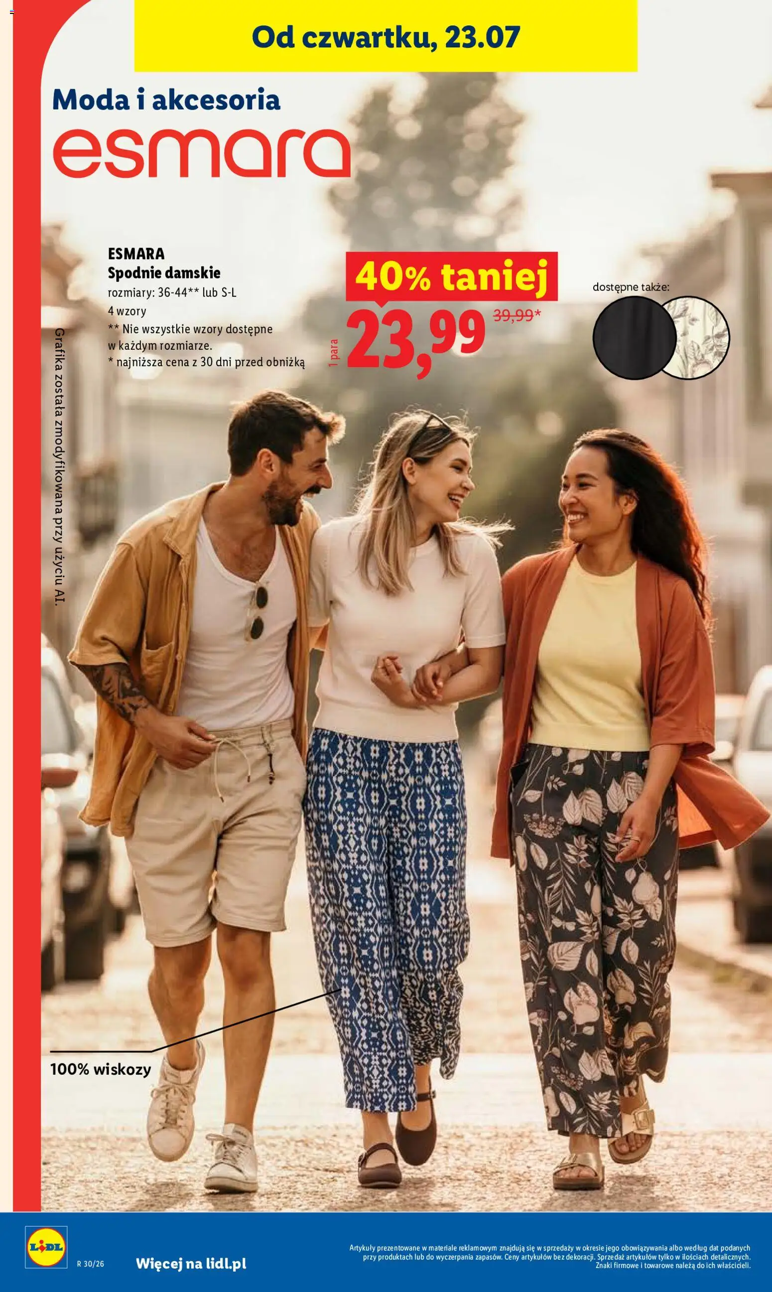 Lidl Polsko leták od 23.07.2026 | Strana: 44