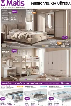 Matis Veliki Flajer - pregled Matis kataloga - važi od 01.08.2026