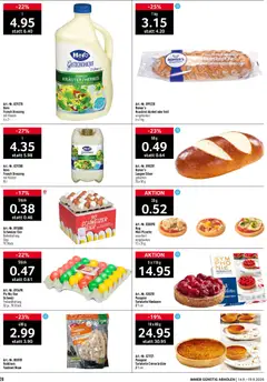 Prodega aktionen ab 14.09.2026 gültig | Seite: 20 | Produkte: Dressing, Creme Brulee, Eier, Himbeere