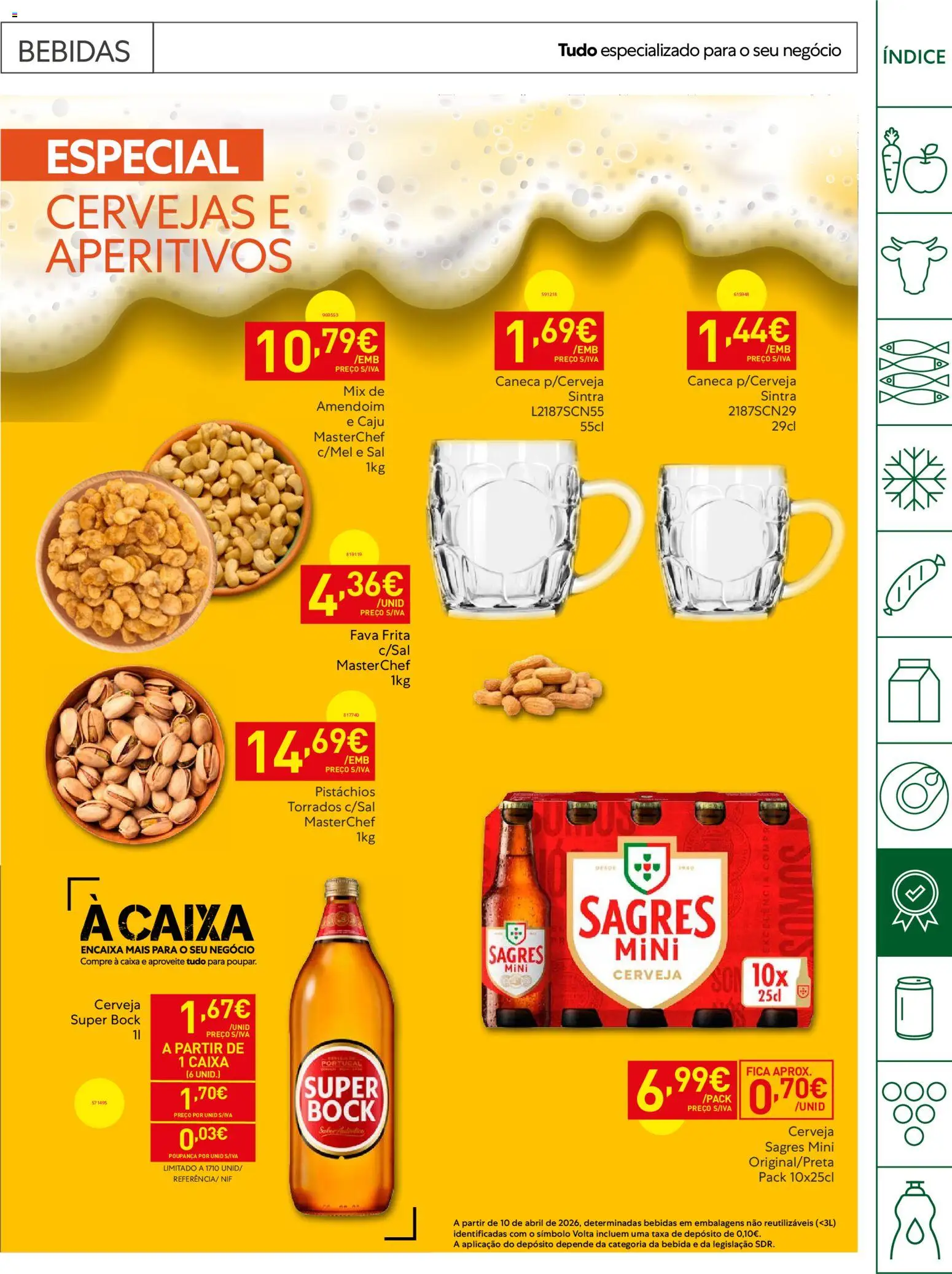 Recheio Horeca Madeira │ válido de 19.05.2026 | Página: 25 | Produtos: Super bock, Caixa, Cerveja, Bebida
