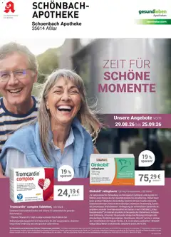 Angebote - Ihre Apotheke vor Ort: Jetzt alle Angebote auch online entdecken! ab 29.08.2026 gültig