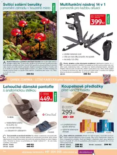 Náhled letáku Decodoma katalog Jaro 2026 od 30.03.2026 | Strana: 14 | Produkty: Pantofle, Umyvadlo, Koupelnové předložky, Dekorace