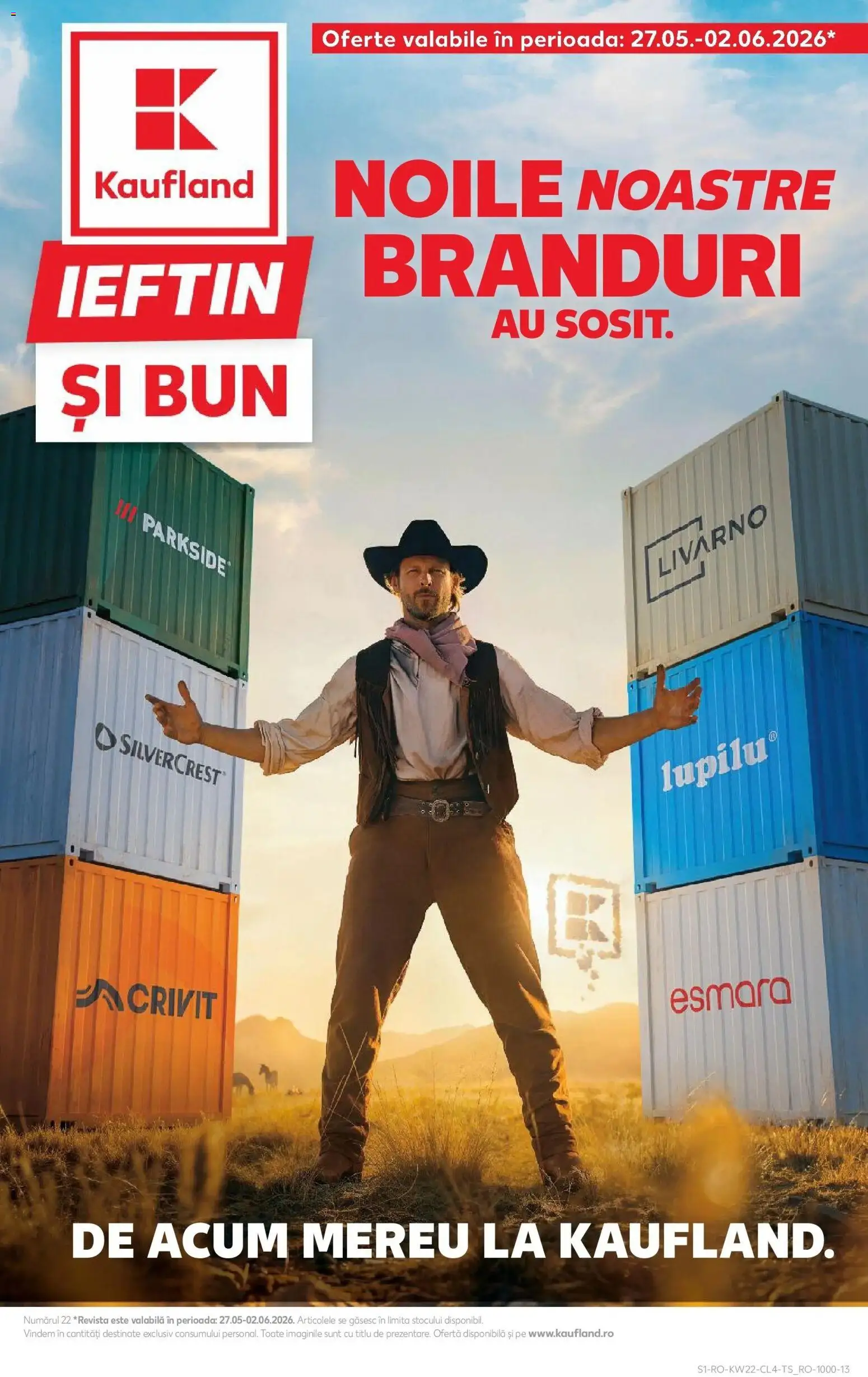 Noul catalog Kaufland – valabil de la 27.05.2026 | Pagină: 1